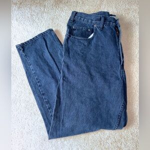 Y2K Cherokee Blue Straight Dark Wash Jeans Classic Style, Size 36 Women’s